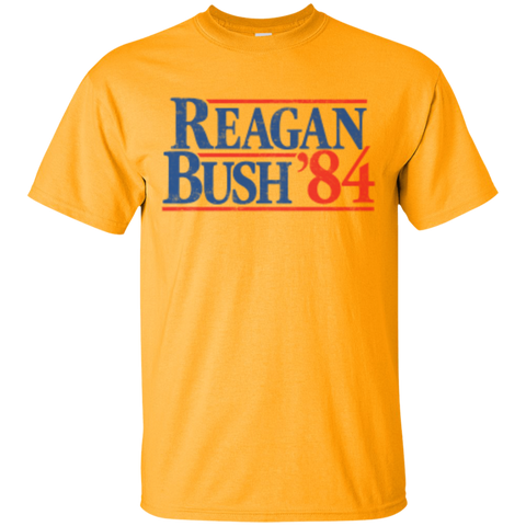 Reagan Bush 84 Presidential Election Vintage Style T-Shirt