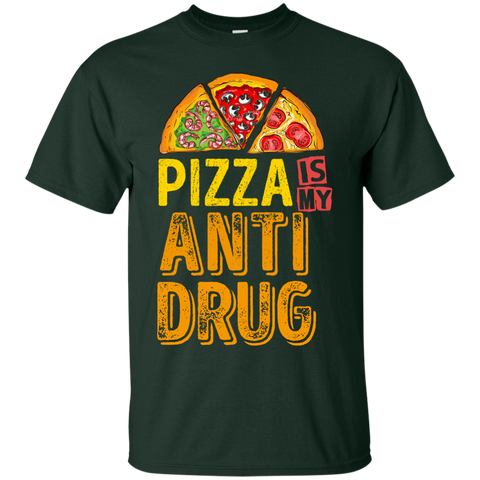 Pizza Is My Anti Drug T-Shirt